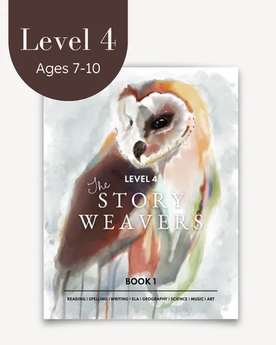 The Story Weavers Level 4 homeschool curriculum books for critical thinking