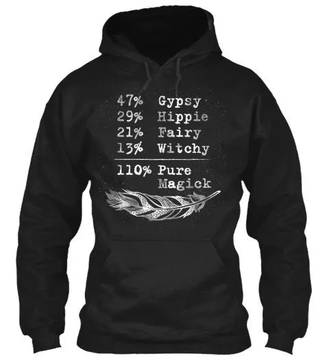 Spirit Nest 110% Pure Magick long sleeve shirt with graphic design