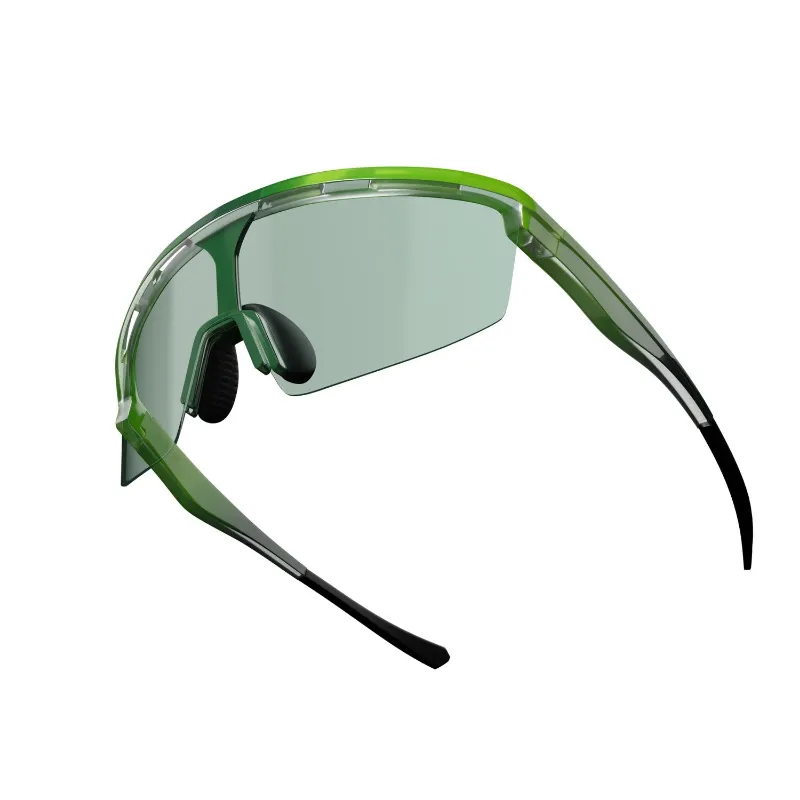 SLYCE Sport Captiva Lime Sunglasses with oversized wrap design in lime green