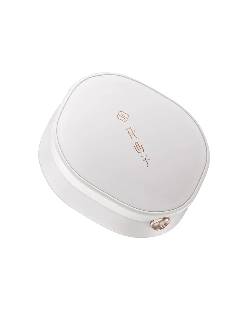 Florasis Flawless Jade Breathable Color Correcting Pressed Powder in compact form