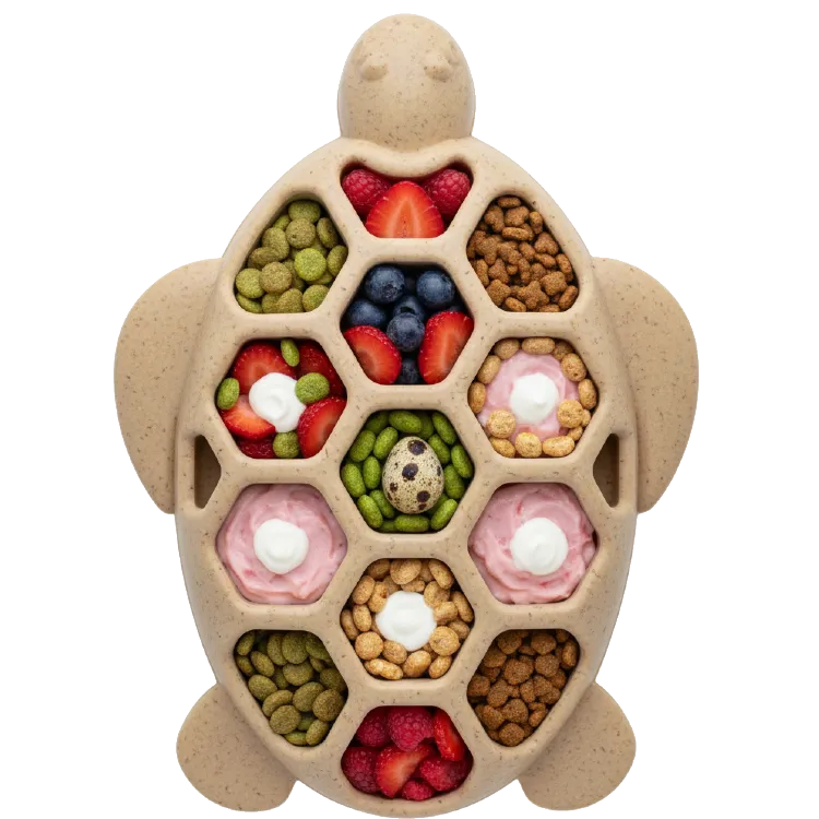 Soda Pup Turtle Nylon Chew Toy ultra-durable enrichment toy for power chewers, brown turtle shape