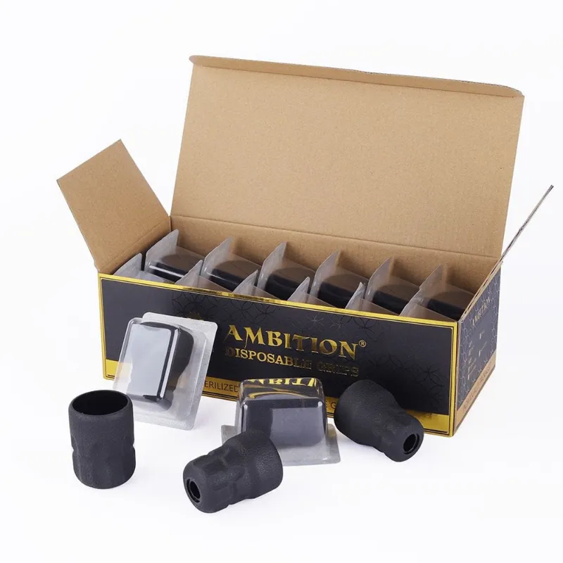 Ambition Tattoo Soldier P2 Disposable Tattoo Grips pack of 12