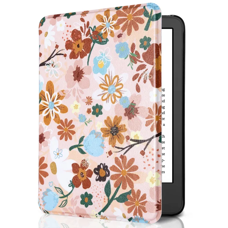 COBAK Case Kindle Basic 11th Gen 6 inch case in multiple prints with magnetic closure