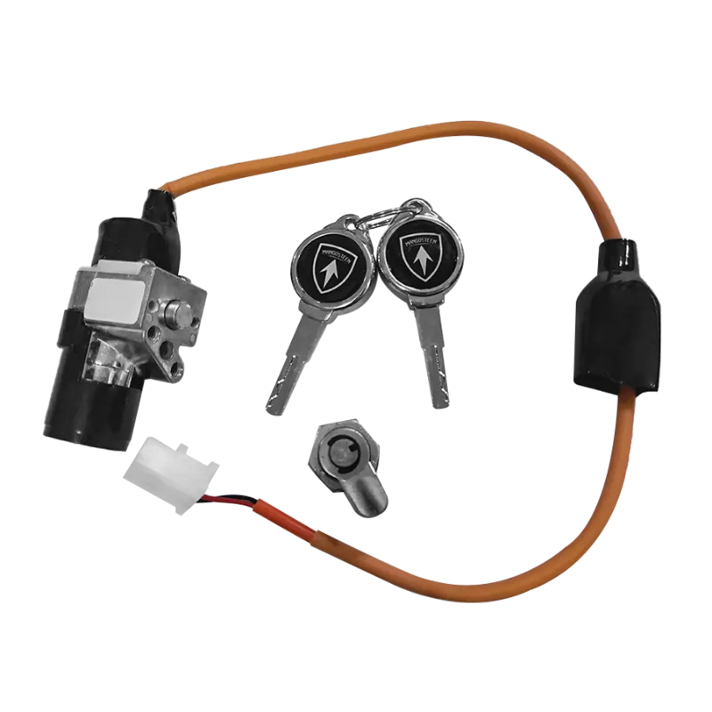 Eahora E-scooter Chrome M1PS Electric Door Lock with battery cover lock and keys