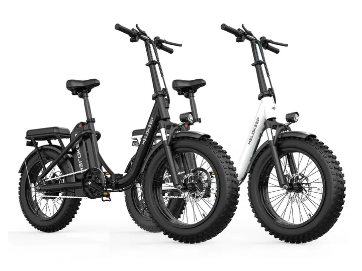 HiKeep COCO Foldable Electric Commuter Bike with wide fat tires