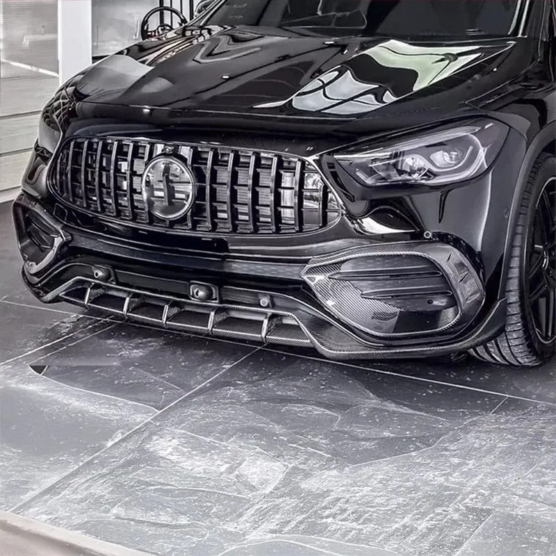 Twenty Two Tuning Aero Style Carbon Fiber Front Fog Trims for Mercedes GLA-Class H247