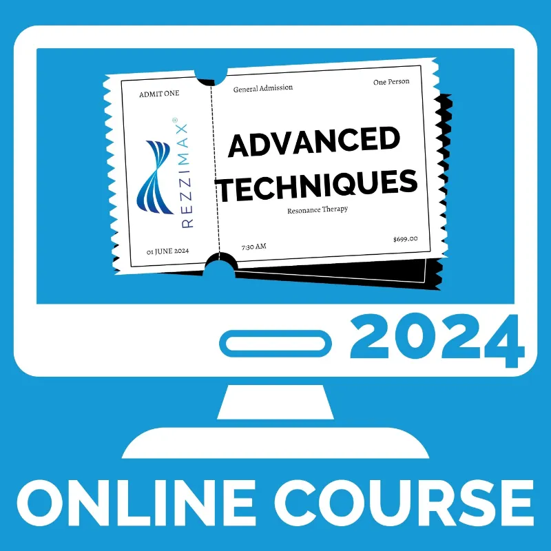 Rezzimax Advanced Techniques Online Course thumbnail showing course interface
