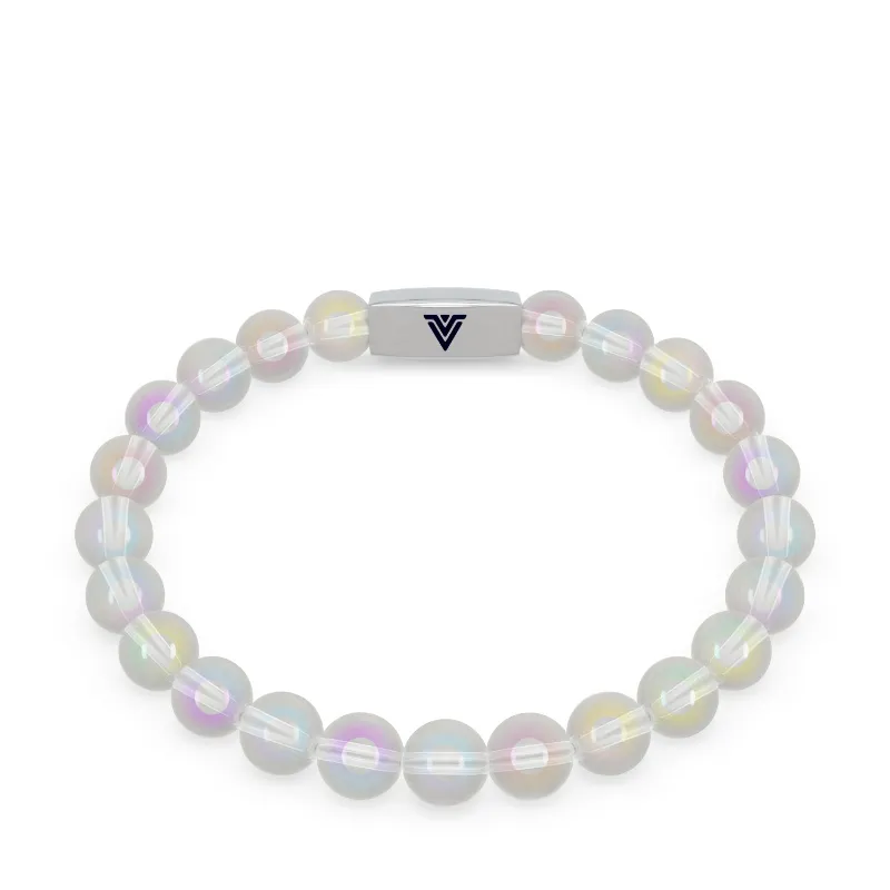 VOLTLIN Angel Aura Quartz Stretch Bracelet - elastic crystal bracelet