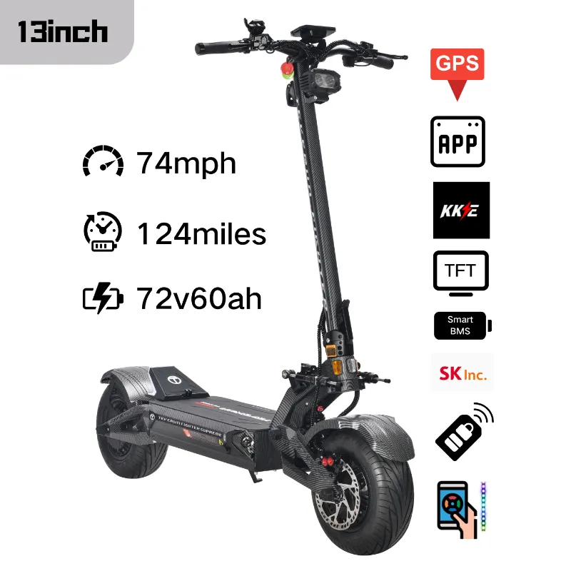 TEVERUN USA FIGHTER SUPREME 7260R electric scooter product photo
