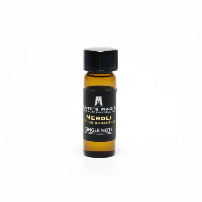 Kates Magik Neroli Essential Oil bottle with dropper