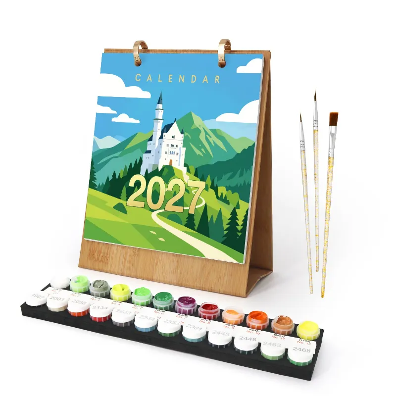 Maikoo Art 2027 Nation2 Series Calendar with national themed designs