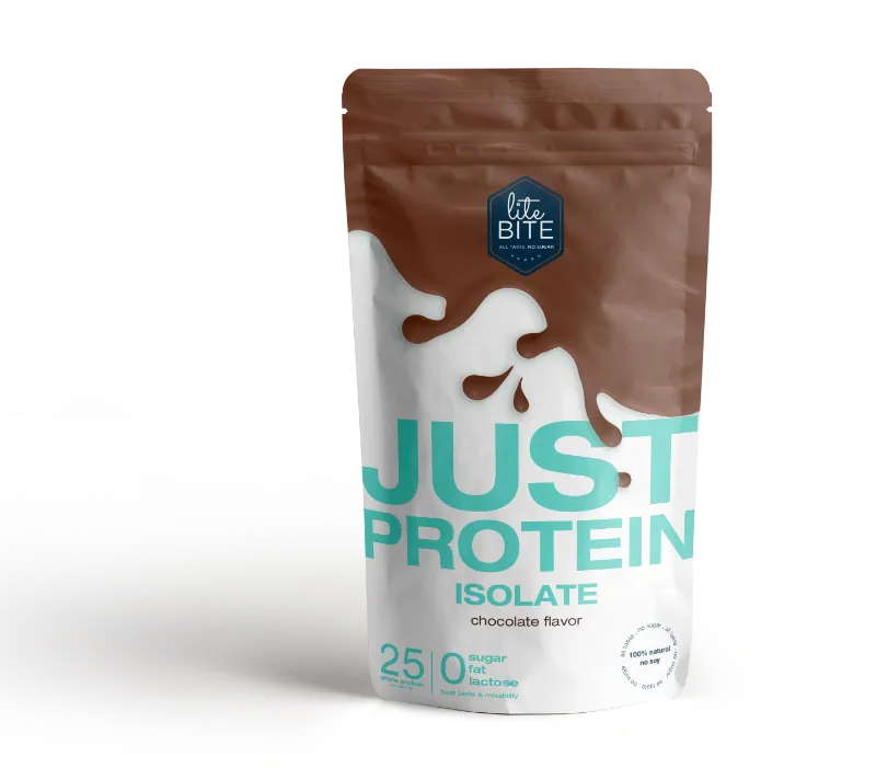 LiteBite Egypt For Bariatric WPI C chocolate whey protein isolate powder container