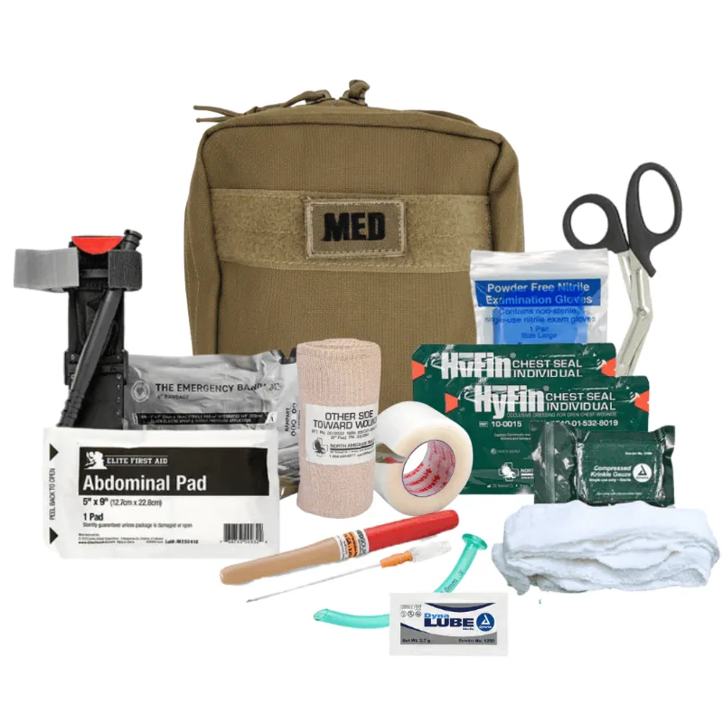 ViTAC Solutions Enhanced IFAK pro trauma kit with tourniquet and chest seals