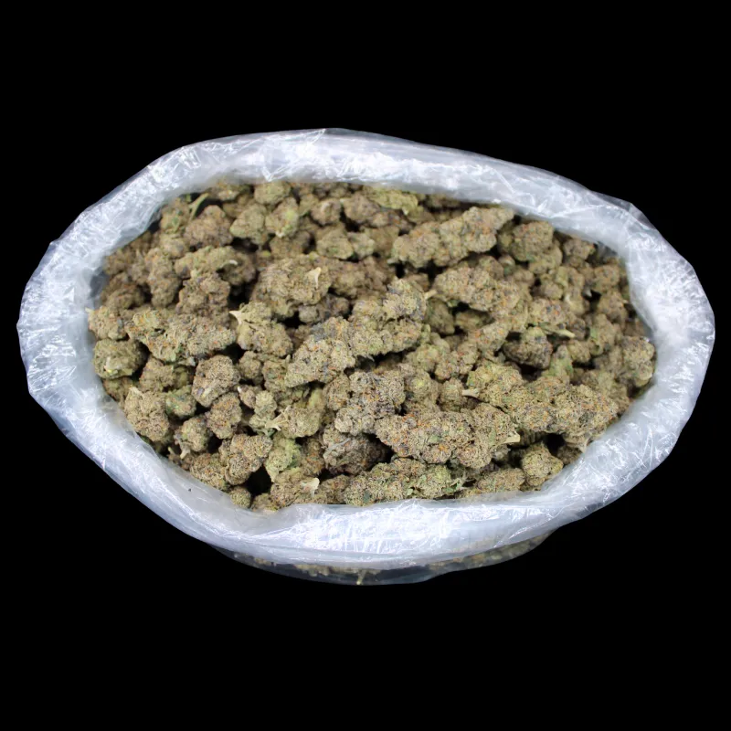 THCA Small Buds Purple Nebula Flower strain, indoor-grown buds with purple tones