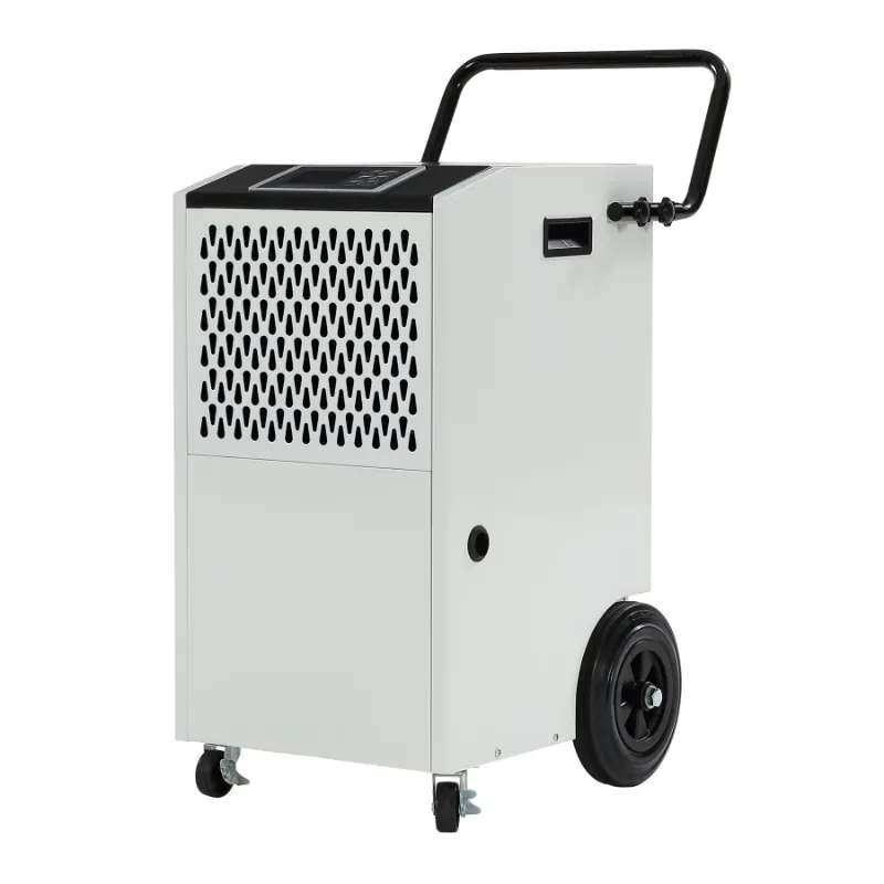 Tribesigns 154 pints commercial dehumidifier with wheels and drain pump