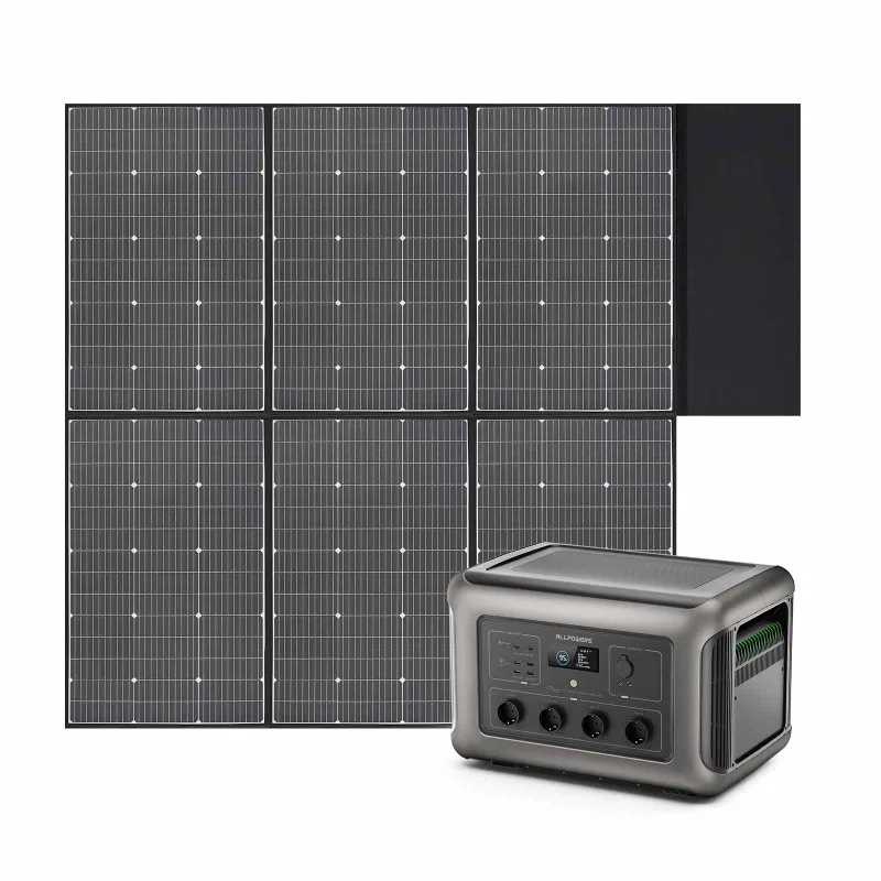 ALLPOWERS ES Generador Solar 3500W R3500 with SP039 600W solar panel system