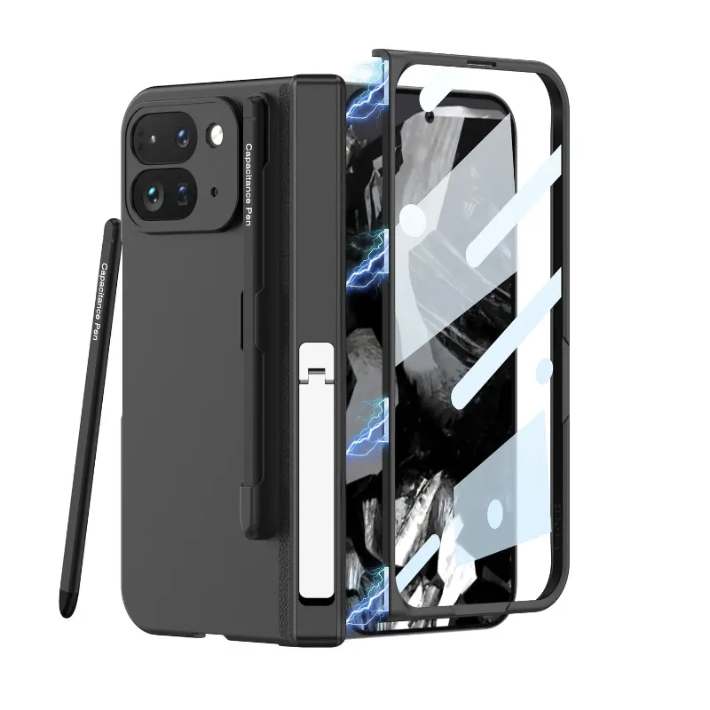 The Pixel Case Full Protection Case with Pen Holder for Google Pixel 9 Pro Fold