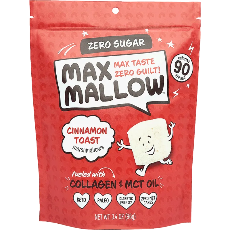 Max Sweets Cinnamon Toast Sugar-Free Marshmallow bag