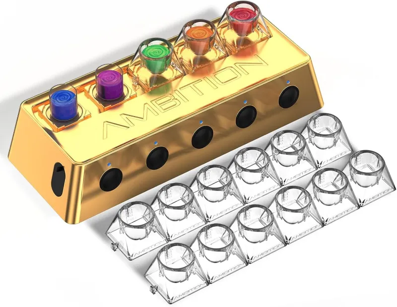 Ambition Tattoo Aurora 2 Tattoo Power Supply, compact dual-outlet unit