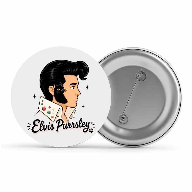 The Banyan Tee US Badge - Purrsley pin button