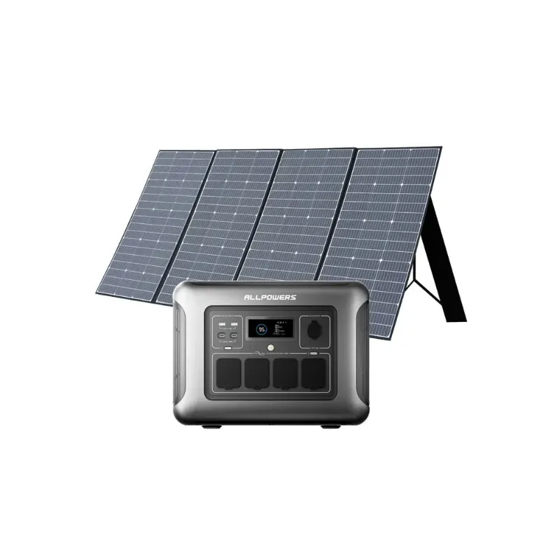 ALLPOWERS ES Generador Solar 1600W R1500 LITE with SP037 400W solar panel