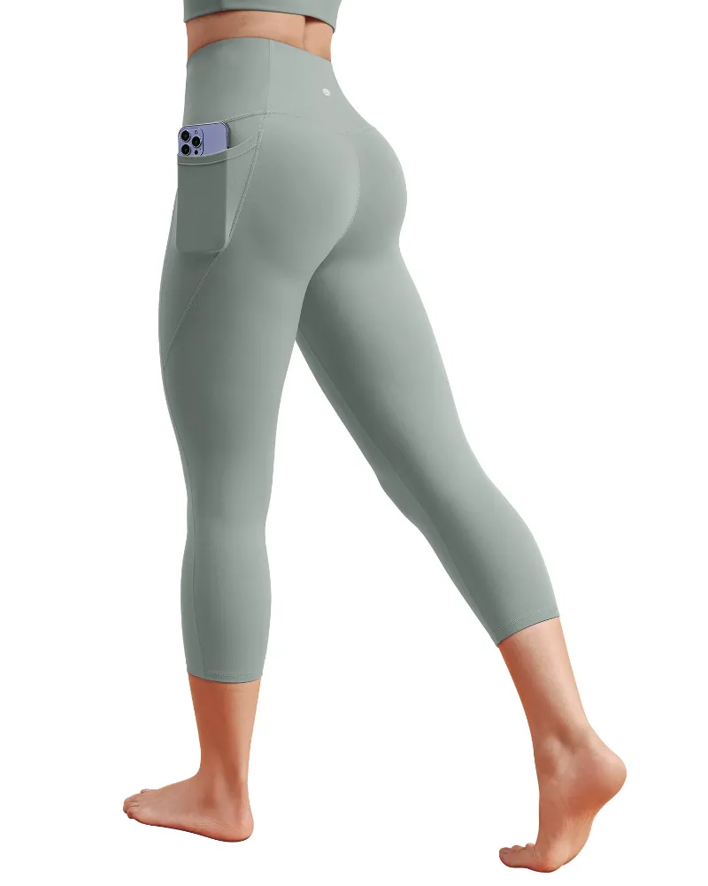 QUEENIEKE 19 Bareluxe Capri Leggings with Pockets for Women 254204, capri leggings with side pockets