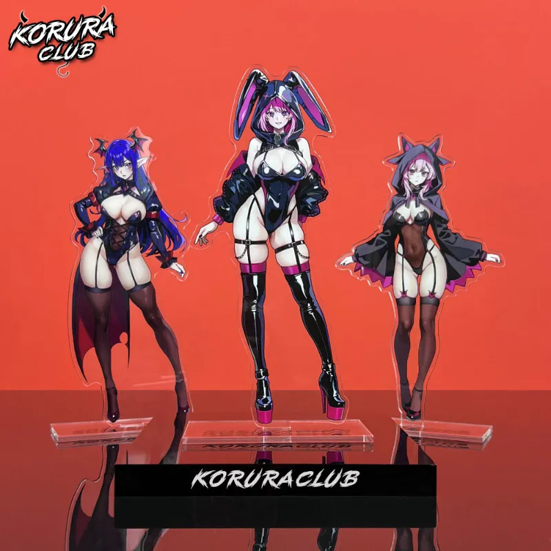 Koruraclub Acrylic stand KL02 anime character display figure with clear base