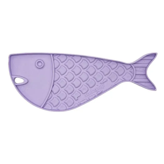 Soda Pup Goldfish emat small enrichment lick mat for cats and small dogs