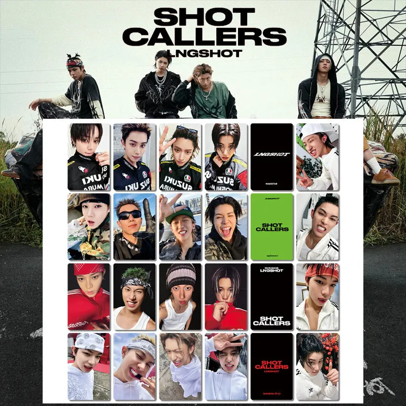TTAesthetic SHOT CALLERS Album Photocard Set four premium cards