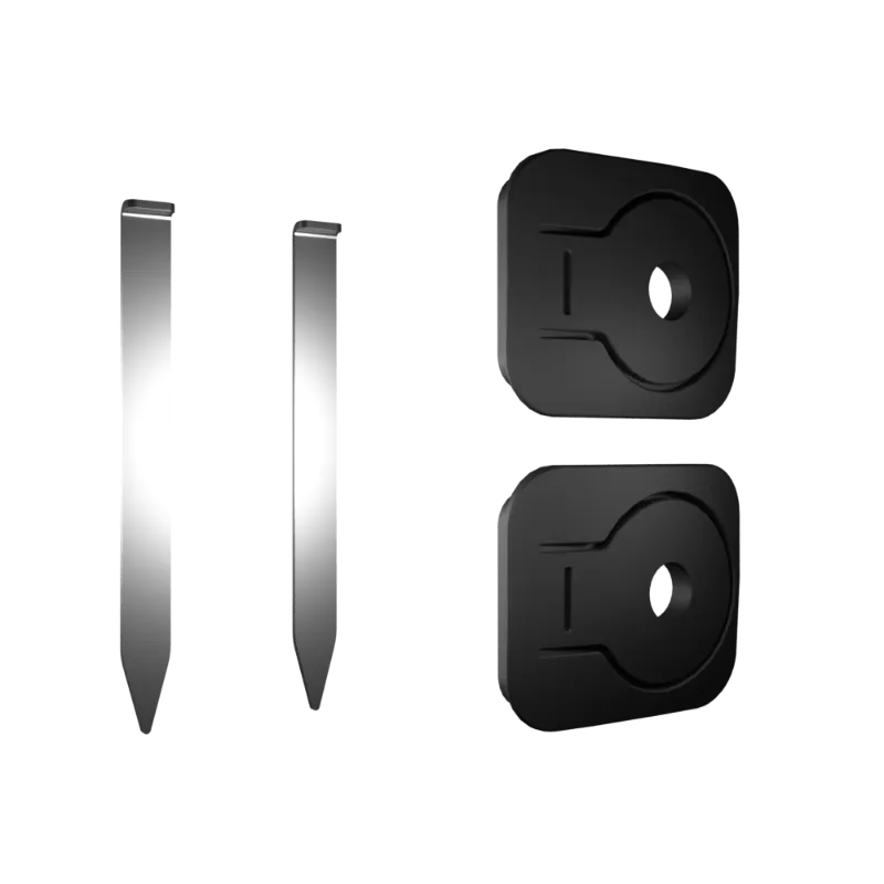 AirVape 4-Pack Accessories for PRO 1, two gaskets and two packing tools laid out