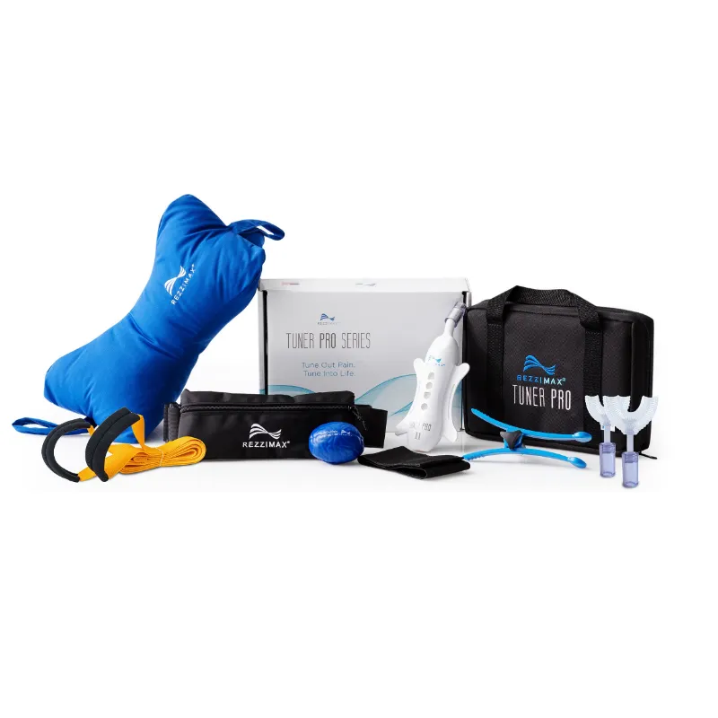 Rezzimax Tuner Pro II Kit showing handheld device with full accessory set