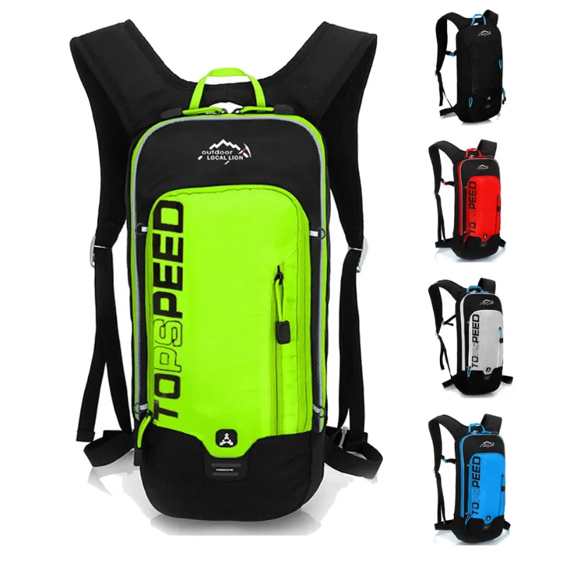 PUPU Sports Waterproof Cycling Backpack Breathable Riding Commute Bike Pack with ventilated back panel