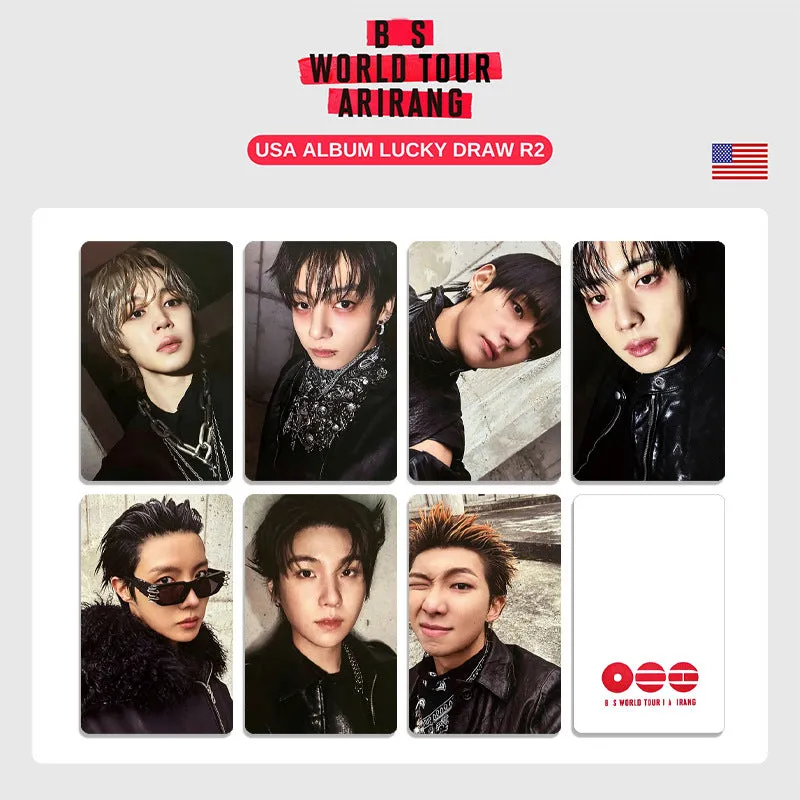 TTAesthetic ARIRANG Tour USA 2.0 Photocard, high-quality card with tour performance imagery