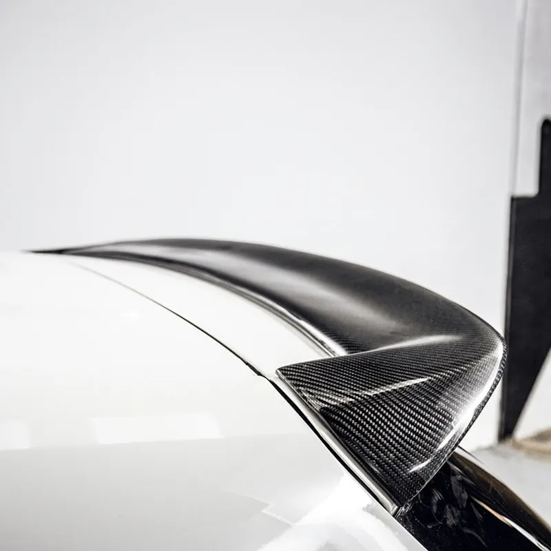 Twenty Two Tuning 3D Carbon Fiber Style Rear Spoiler compatible with BMW 1 Series F20/F21