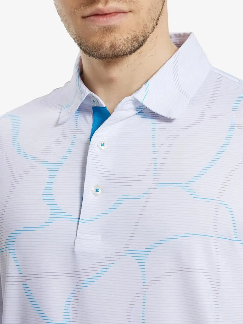 Performance Jersey Print Polo