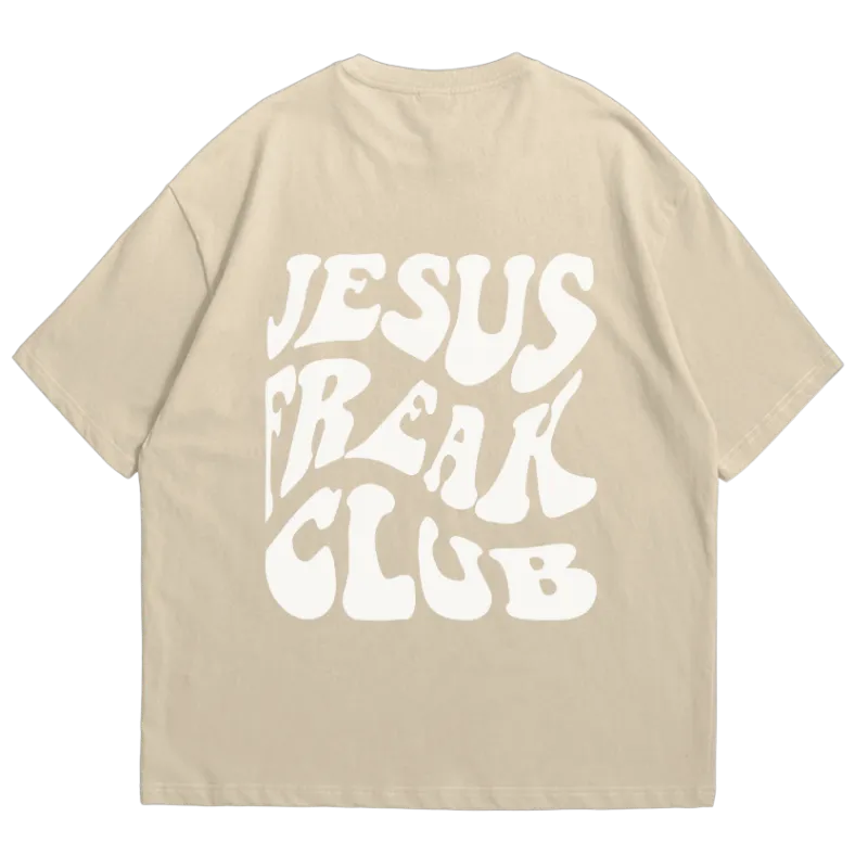 We The Believers Jesus Freak Club T-Shirt front view