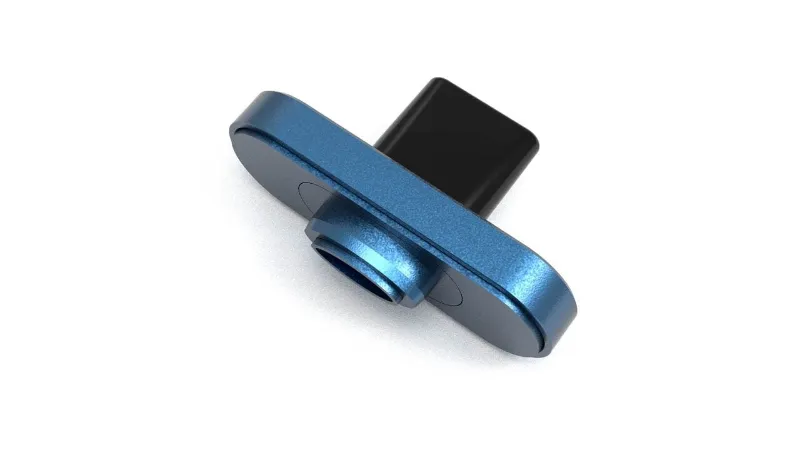 Airvape Full Mouthpiece for AirVape X in ocean blue, ceramic mouthpiece kit