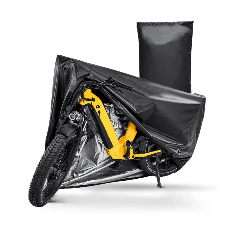 Touroll Ebike Cover 210D Outdoor Waterproof, black XL