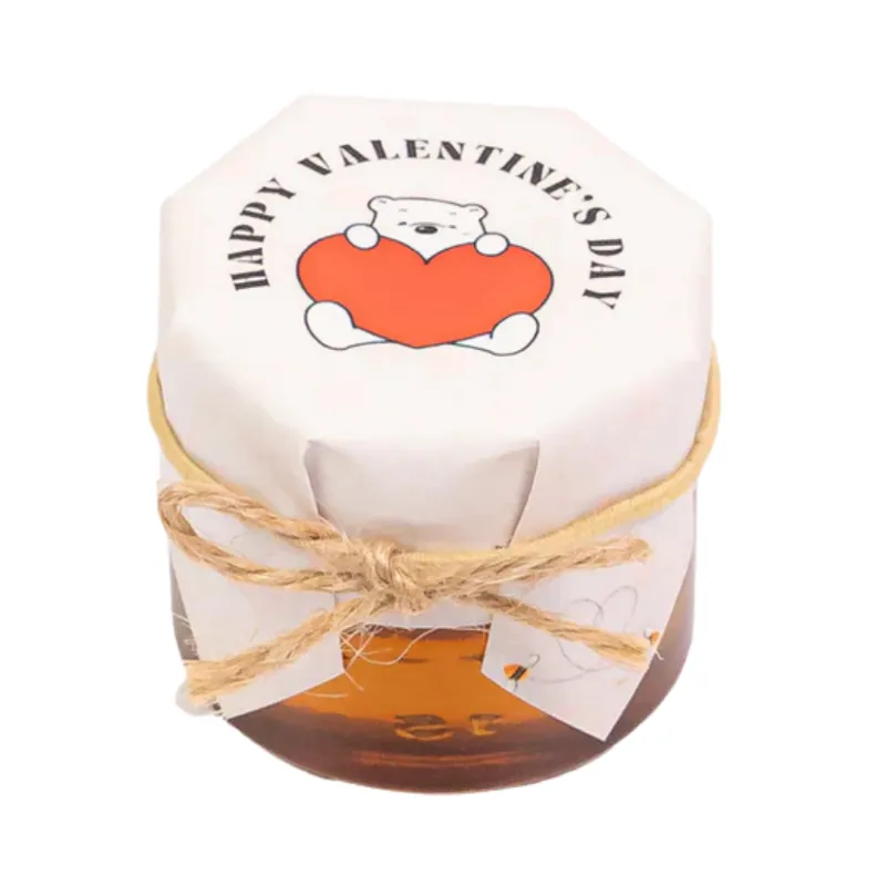 HoneySpree Sweetheart's Collection, mini honey jar with Valentine's Day packaging