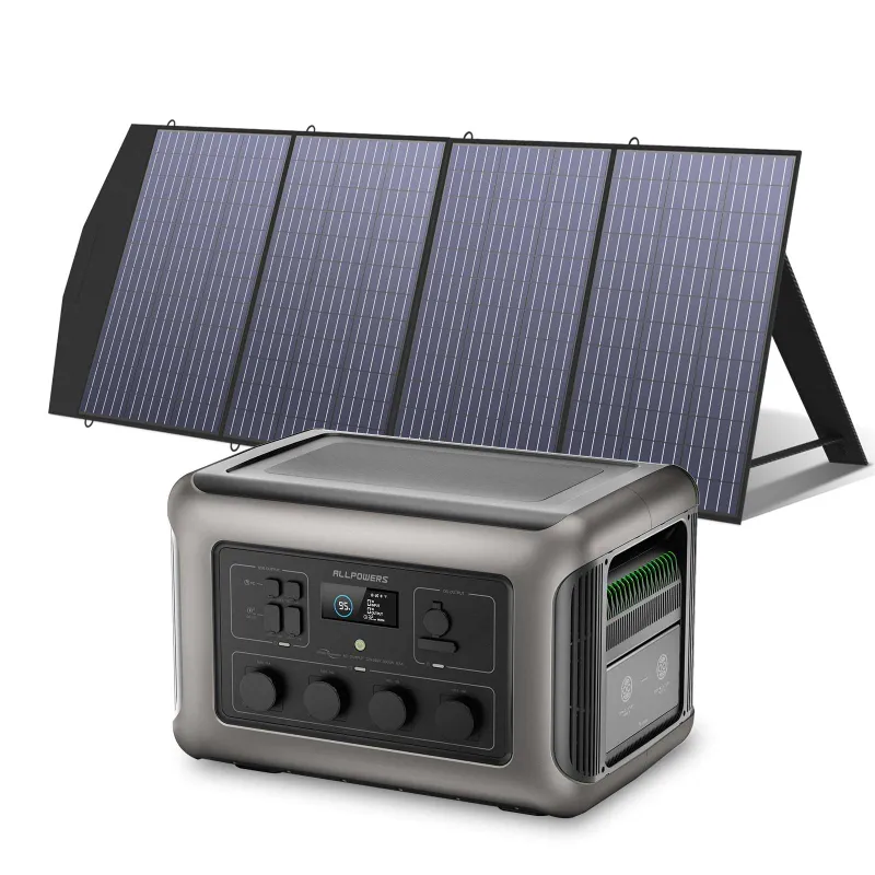 ALLPOWERS ES Generador Solar 3500W with R3500 power station and SP033 200W solar panel