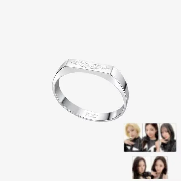 TTAesthetic TUNNEL VISION World Tour Logo Ring statement jewelry