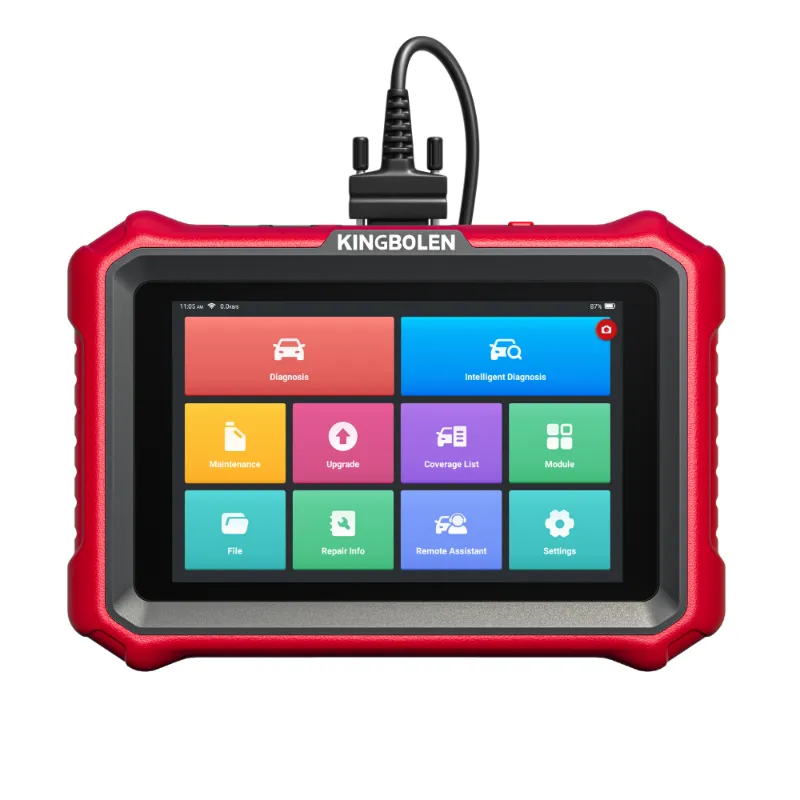 Kingbolen K8 Elite wired OBD2 scanner with bi-directional control and remote capability