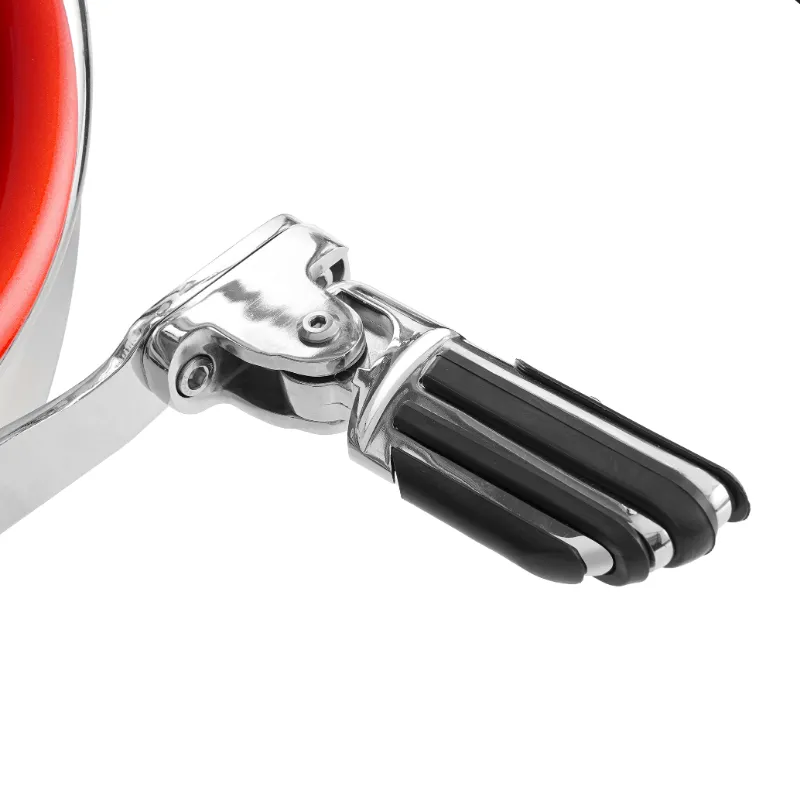 Eahora E-scooter Chrome M1PS Foot Pegs aluminum alloy with extension brackets