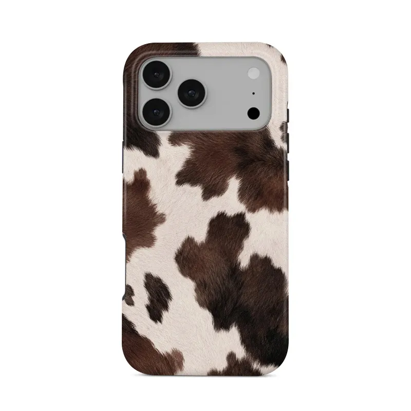 COBAK Case Moocha Tough Phone Case in printed design shown on phone