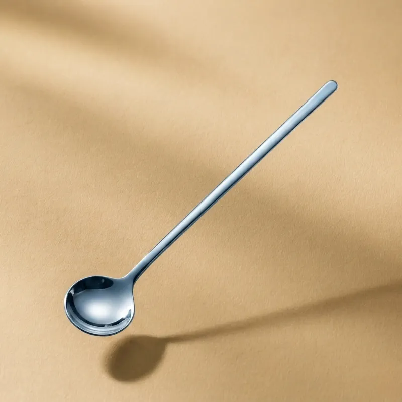 Mushroom Cups Coffee spoon Silver stainless steel spoon