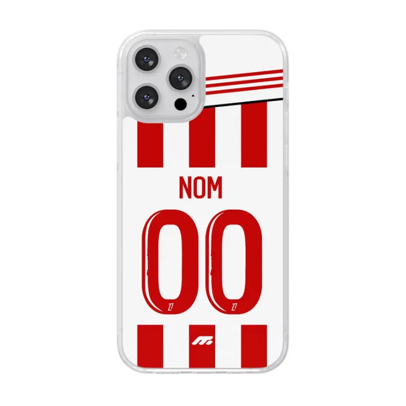 MYCASE FC AJACCIO - DOMICILE personalized phone case in soft silicone with team branding