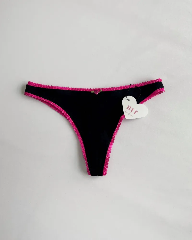 Bit By Angie Candace organic cotton underwear with lace