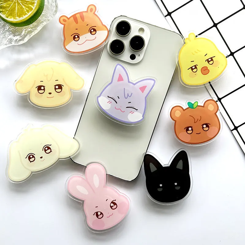 TTAesthetic ANITEEZ Mobile Phone Bracket clear acrylic stand holding smartphone upright