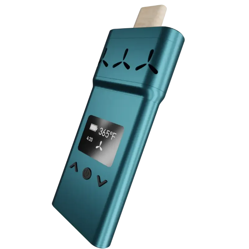Airvape X ROYAL Edition vaporizer, a slim dry herb and concentrate vape in its signature design