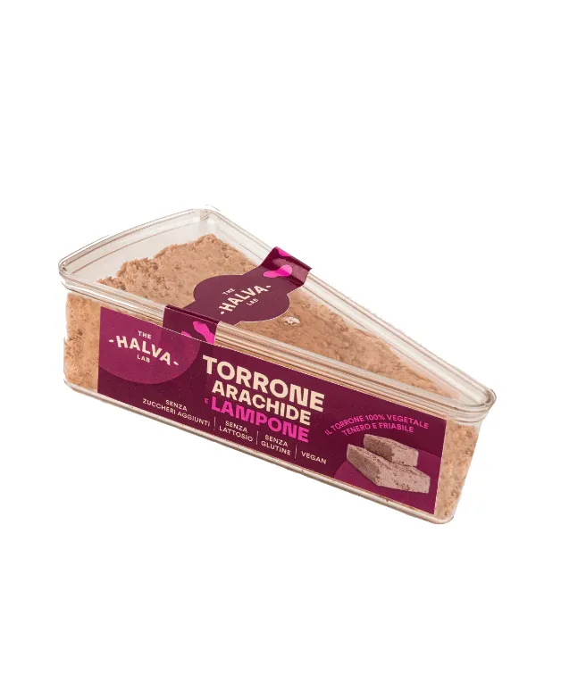 Vegaliano Peanuts & Raspberry Torrone 120gr bar